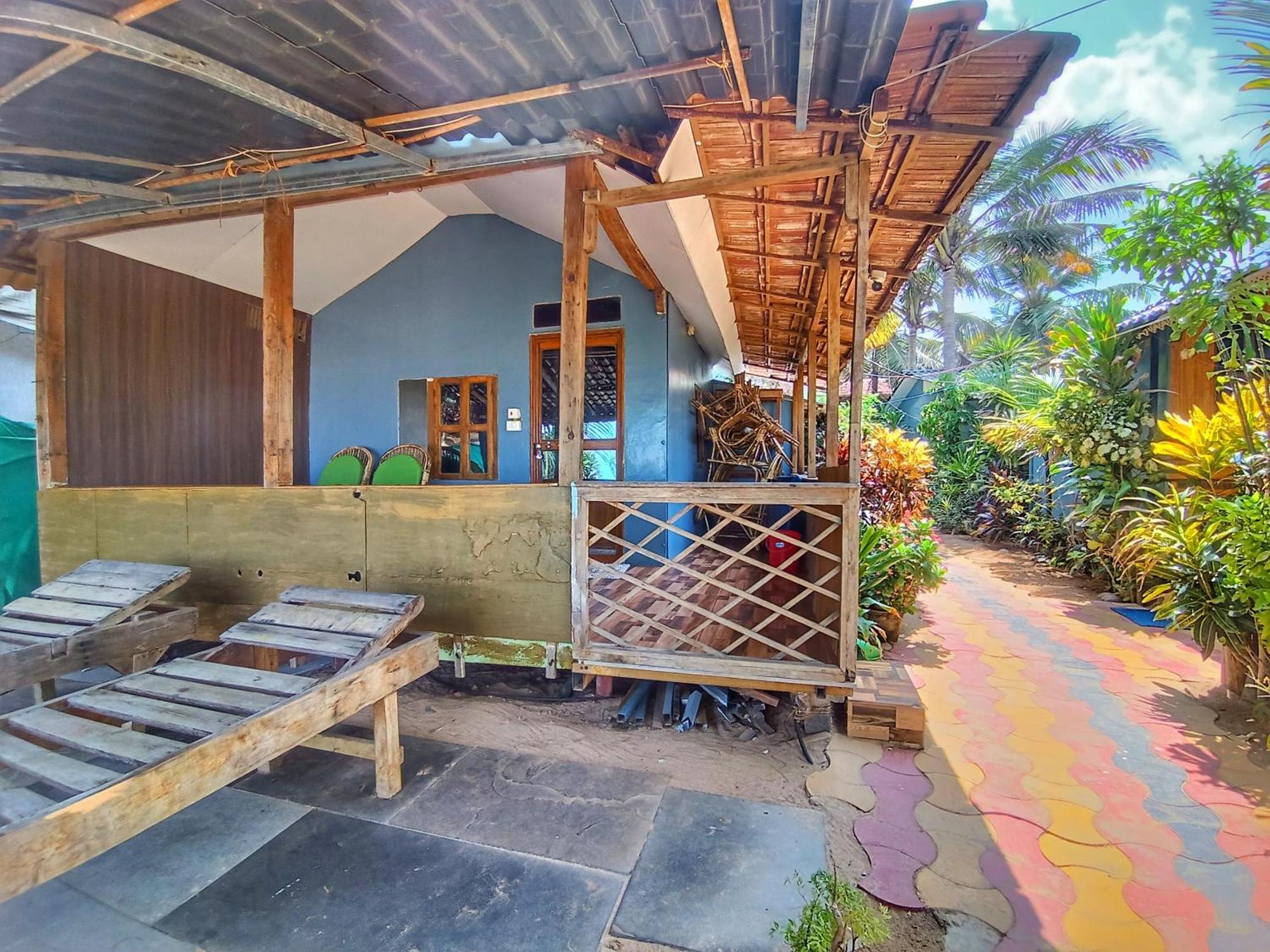 Hotel Monsoon à Agonda Extérieur photo